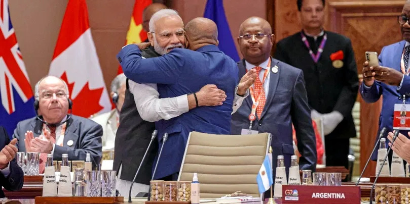 Narendra Modi A Invité L Union Africaine A Prendre Part Au G20 2023